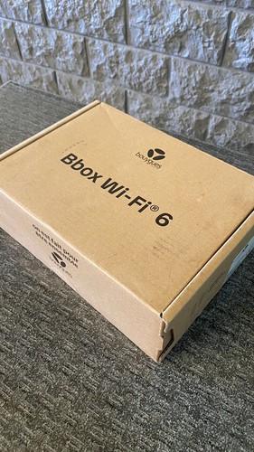 Bbox 6 modem - 6, box