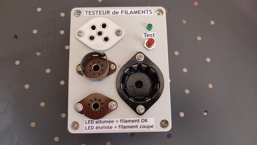 Testeur filament lampe - testeur,
