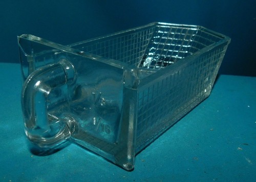 Ancien petit tiroir verre - ancien,