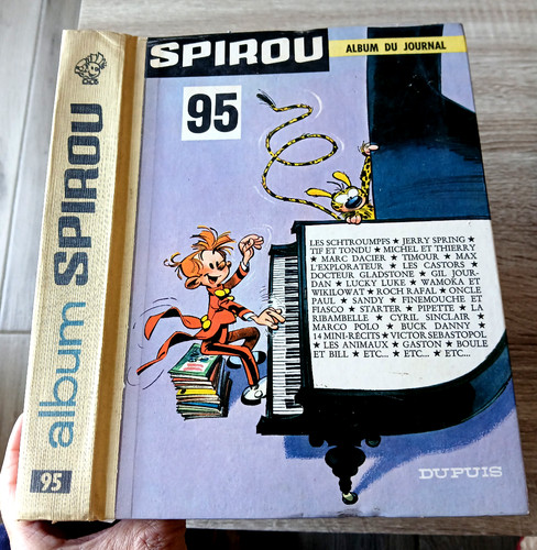 Spirou album reliure 95 de - n°,