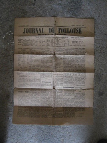 611 ancien journal - ancien,