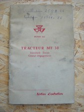 NOTICE D'ENTRETIEN TRACTEUR