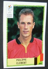 N°105 CLEMENT DIABLES ROUGES BELGIQUE BELGIË PANINI FOOTBALL UEFA EURO 2000