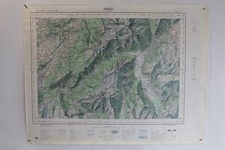 Ancienne Carte IGN Vizille 1/50000 type 1922 (74615)