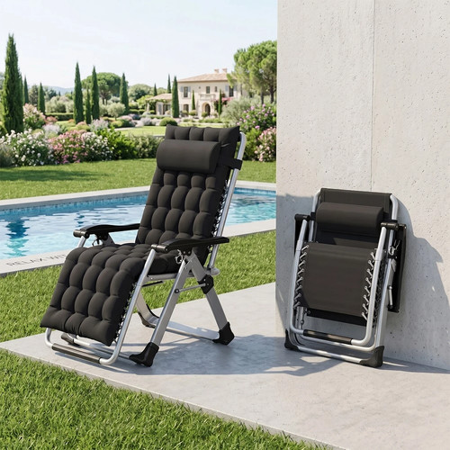 Chaise plage pliable dossier - chaise,