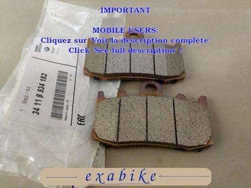 Plaquettes frein avant pour - plaquettes, de