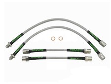 CITROEN SAXO VTS VTR STAINLESS STEEL BRAIDED BRAKE LINES HOSES PIPES KIT OR