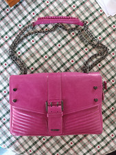 Sac à main cuir rose Twinset