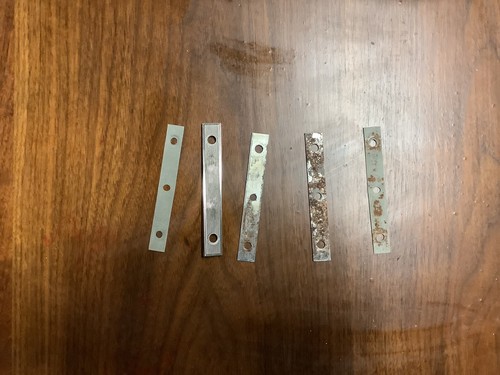 Door latch catch with - catch, spacers