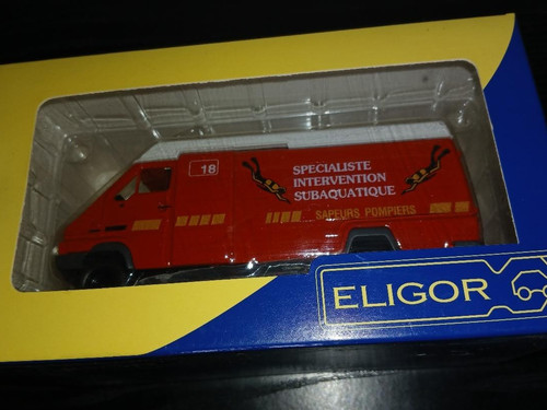 Camion pompier eligor 43 - camion, 1/43
