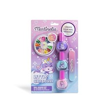MARTINELIA - Kit Manucure Licorne pour Enfant - Set Nail Art - 3 Vernis à Ong...