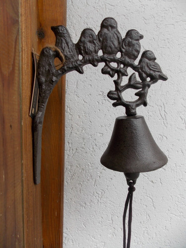 Superbe cloche oiseaux en - oiseaux,