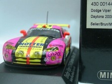 WOW EXTRÊMEMENT RARE Chrysler Viper 2000 GTS-R #46 Notter Daytona 1:43 Minich...