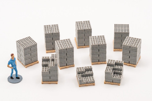 Palettes parpaings 6 - 10,