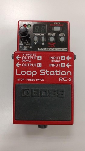 Pédale effets boss 3 - pédale, rc-3