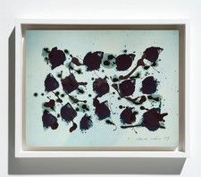 CLAUDE VISEUX 1927-2008, Dessin huile sur papier 1959, signé et daté