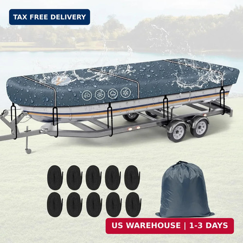 Jon boat cover 16ft 900d - jon,