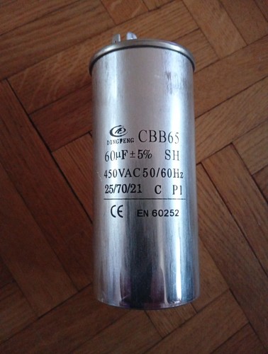 Condensateur rond cbb65 - condensateur,