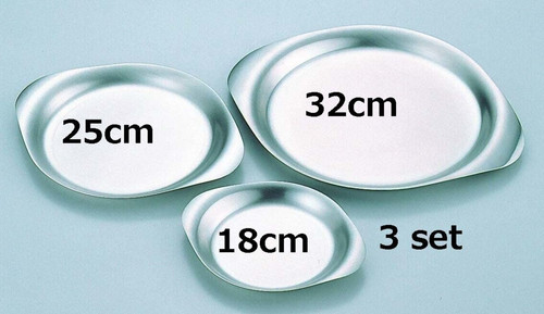 Assiette inox sori yanagi - yanagi, 18cm