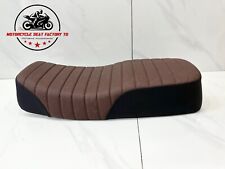 Selle de siège en métal profil bas pour moto Honda CB650 1979-1980 Cafe Racer.