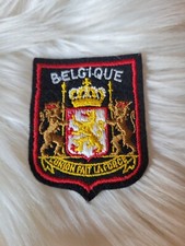 ECUSSON BELGIQUE TISSU BRODÉ