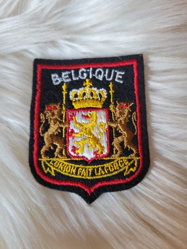 Ecusson belgique tissu - ecusson, brodÉ