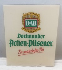 DAB Beer Plexiglass Advertising Sign. Dimensions 27cm x 29cm. Good Condition