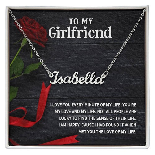 Collier prénom personnalisé