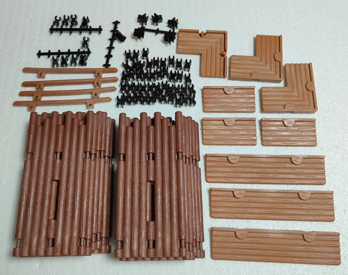 Lot playmobil western - western, fort