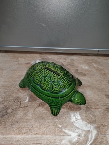 Ancienne tirelire tortue - tirelire,