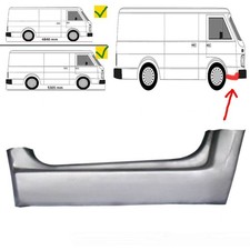 VW LT 75-96 Seuil de porte