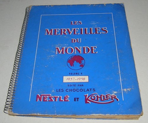 Album chromos les merveilles - les,