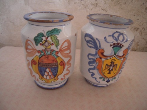 Ancienne paire vases - de,