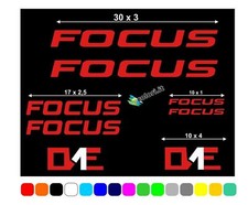 Kit d'autocollants  en vinyle pour cadre de vélo de route VTT FOCUS O1E