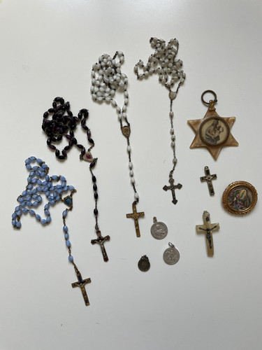Lot chapelets et objets - lot, de