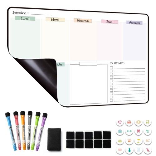 Calendrier magnetique - calendrier,