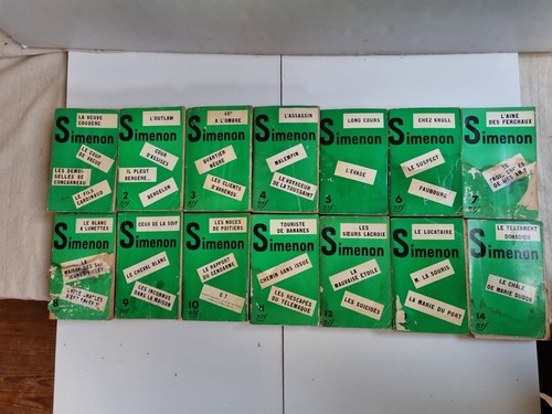 Lot georges simenon - lot,