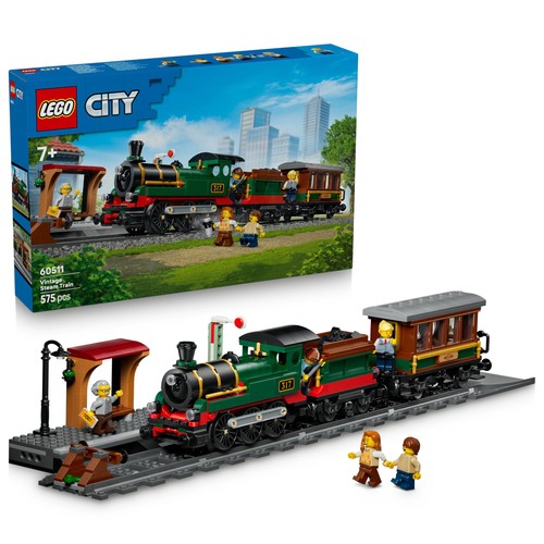 Lego city vintage - city, steam