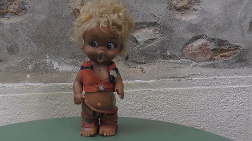 Vintage poupée tiki - vintage, bambin