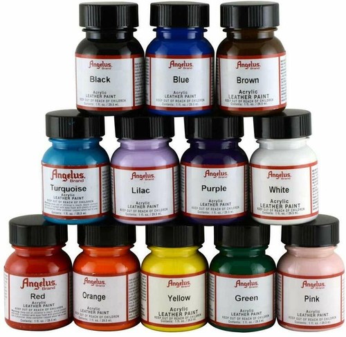 Angelus acrylic leather paint - angelus,