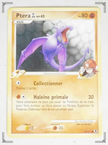 Carte pokémon ptera niv - ptera,
