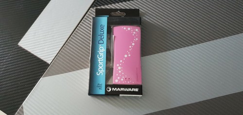 Etui silicone rose - rose, /blanc