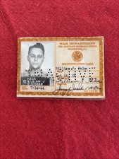 WW2 US ARMY WAR DEPARTMENT