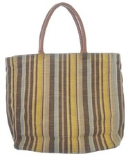 LOXWOOD Tote Bags BeigexBrownxYellowetc.(Stripe Pattern) 2200594612155