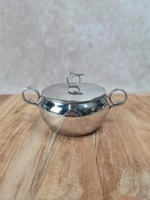 Petit sucrier vintage en inox