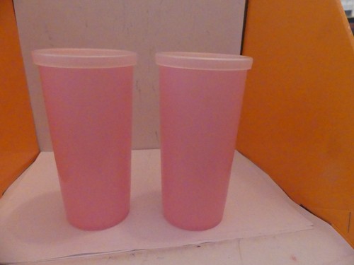 Gobelets roses avec - 2,