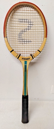 Ancienne raquette tennis - raquette,