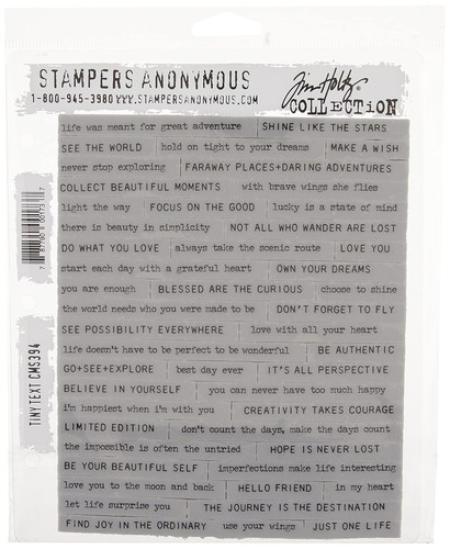 Tim holtz stampers anon - anon, cling