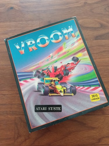 Vroom jeu atari - ste,