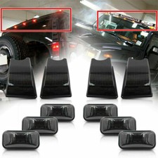 10X Lentille Fumée LED Haut